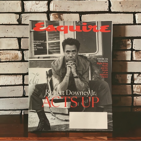 Esquire Magazine Apr May 2024 Robert Downey Jr Best New Hotels American Tragedy - Picture 2 of 5